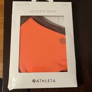 New in Box Athleta Masks! Coral and Maroon